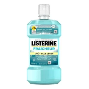 LISTERINE BAIN DE BOUCHE FRAÎCHEUR GOÛT PLUS LÉGER 250ML LISTERINE BAIN DE BOUCHE FRAÎCHEUR GOÛT PLUS LÉGER 250ML