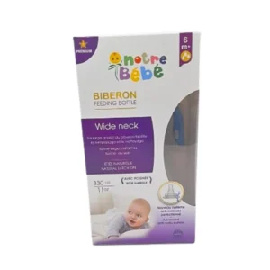 NOTRE BEBE BIBRONE WIDE NECK +6M 330ML