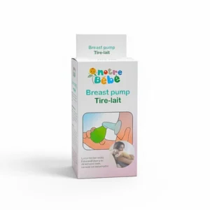 NOTRE BEBE tire lait collecteur en silicone manuel