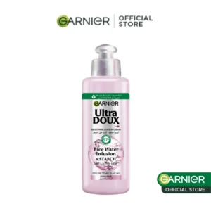 GARNIER ULTRA DOUX Rice Water Crème sans rinçage à l’eau de riz et à l’amidon 200ML GARNIER ULTRA DOUX Rice Water Crème sans rinçage à l'eau de riz et à l'amidon 200ML
