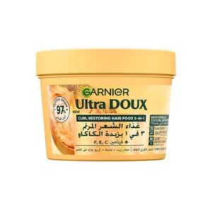 Garnier ultra doux hair food masque au beurre de cocoa 390ML Garnier ultra doux hair food masque au beurre de cocoa 390ML