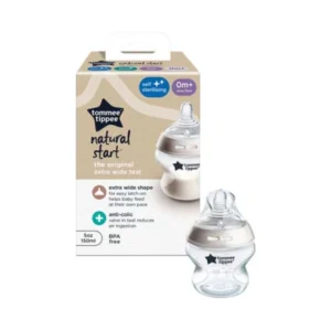 Tommee Tippee Biberon Natural Start 0m+ Débit Lent 150ml Tommee Tippee Biberon Natural Start 0m+ Débit Lent 150ml